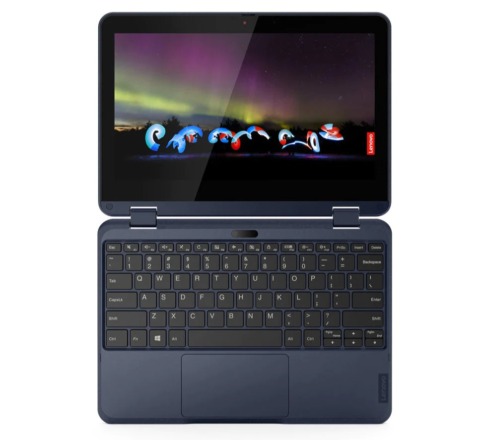 Lenovo 300w Gen 3 11.6" HD Convertible Notebook, AMD 3015e, 1.20GHz, 4GB RAM, 128GB SSD, Win10P - 82J1000JUS