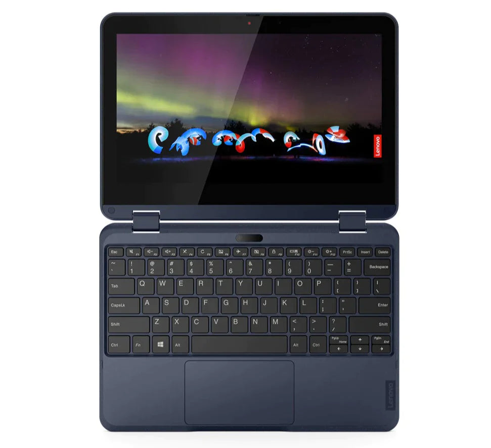 Lenovo 300w Gen 3 11.6" HD Convertible Notebook, AMD 3015e, 1.20GHz, 4GB RAM, 128GB SSD, Win10P - 82J1000JUS