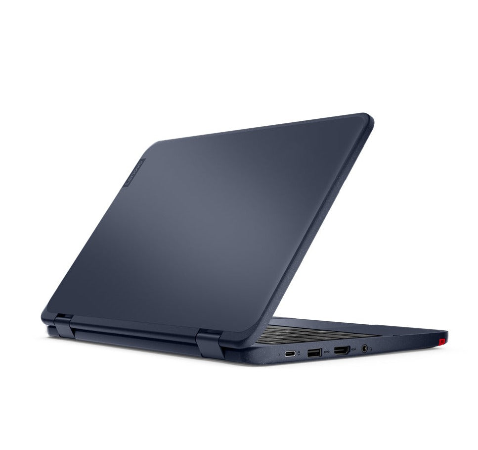 Lenovo 500w Gen-3 11.6" HD Convertible Notebook, Intel Celeron N5100, 1.10GHz, 4GB RAM, 64GB eMMC, Win10P- 82J30001US