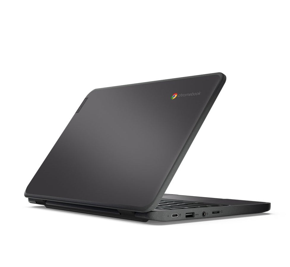Lenovo 100e Gen-3 11.6" HD Chromebook, Intel Celeron N4500, 1.10GHz, 4GB RAM, 64GB eMMC, Chrome OS - 82UY0001US