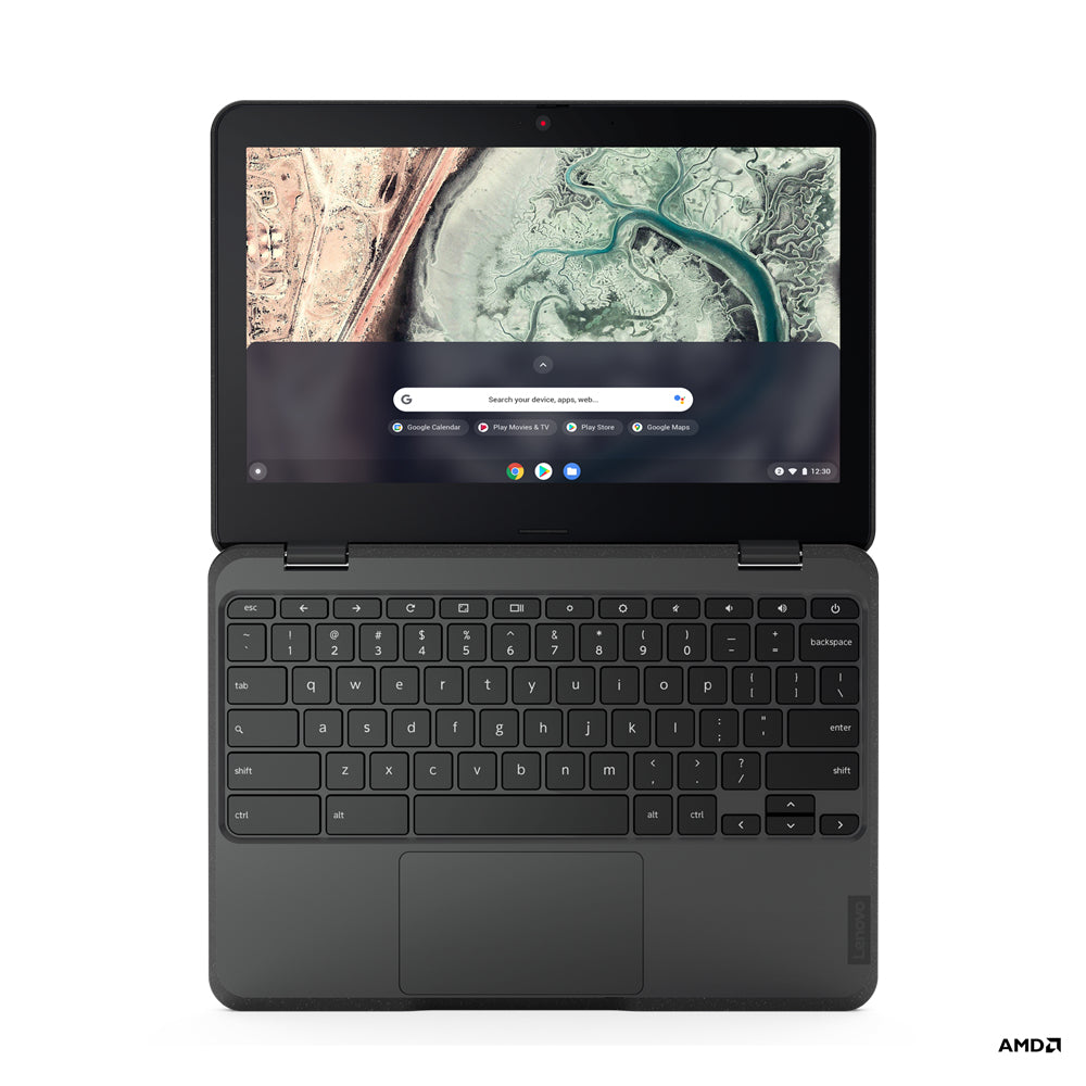 Lenovo 100e Gen-3 11.6" HD Chromebook, AMD 3015Ce, 1.20GHz, 4GB RAM, 32GB eMMC, Chrome OS - 82J70005US