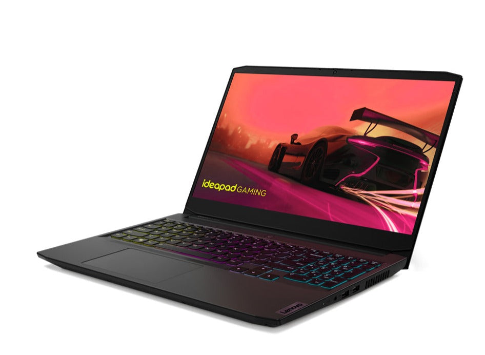 Lenovo IdeaPad Gaming 3 15ACH6 15.6" FHD Notebook, AMD R7-5800H, 3.20GHz, 8GB RAM, 512GB SSD, Win11H - 82K200URUS (Refurbished)