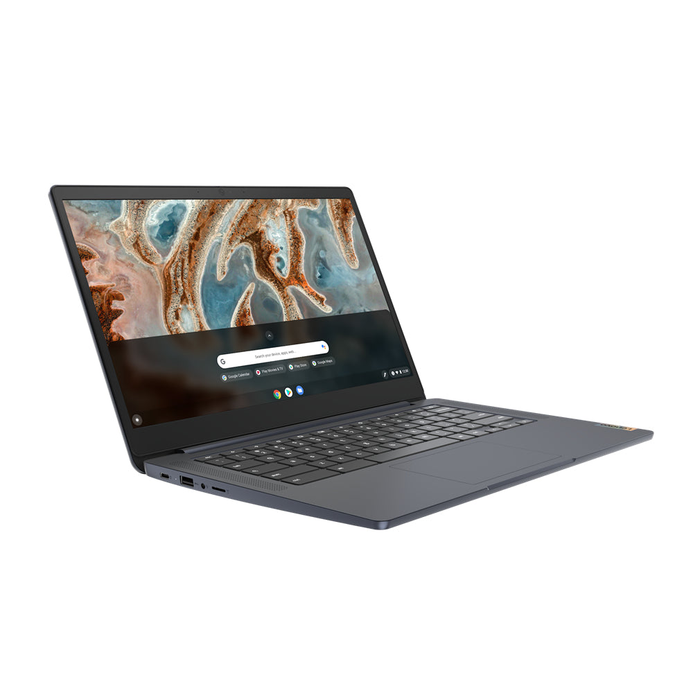 Lenovo IdeaPad 3 14M836 14" HD Chromebook, MediaTek MT8183, 2.0GHz, 4GB RAM, 64GB eMMC, ChromeOS - 82KN002GUS