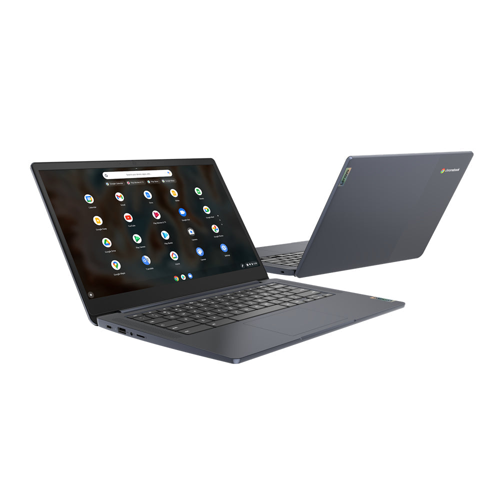 Lenovo IdeaPad 3 14M836 14" HD Chromebook, MediaTek MT8183, 2.0GHz, 4GB RAM, 64GB eMMC, ChromeOS - 82KN002GUS