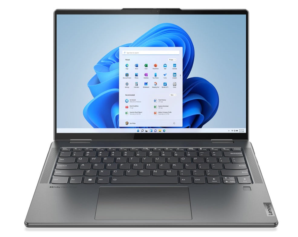 Lenovo Yoga 7 14IAL7 14" 2.2K Convertible Notebook, Intel i7-1255U, 1.70GHz, 16GB RAM, 1TB SSD, Win11H - 82QE001NUS (Refurbished)