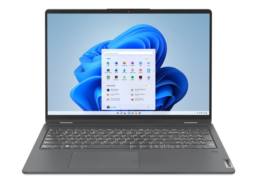 Lenovo IdeaPad Flex 5 16IAU7 16" 2.5K Notebook, Intel i7-1255U, 1.70GHz, 16GB RAM, 512GB SSD, Win11H - 82R80002US