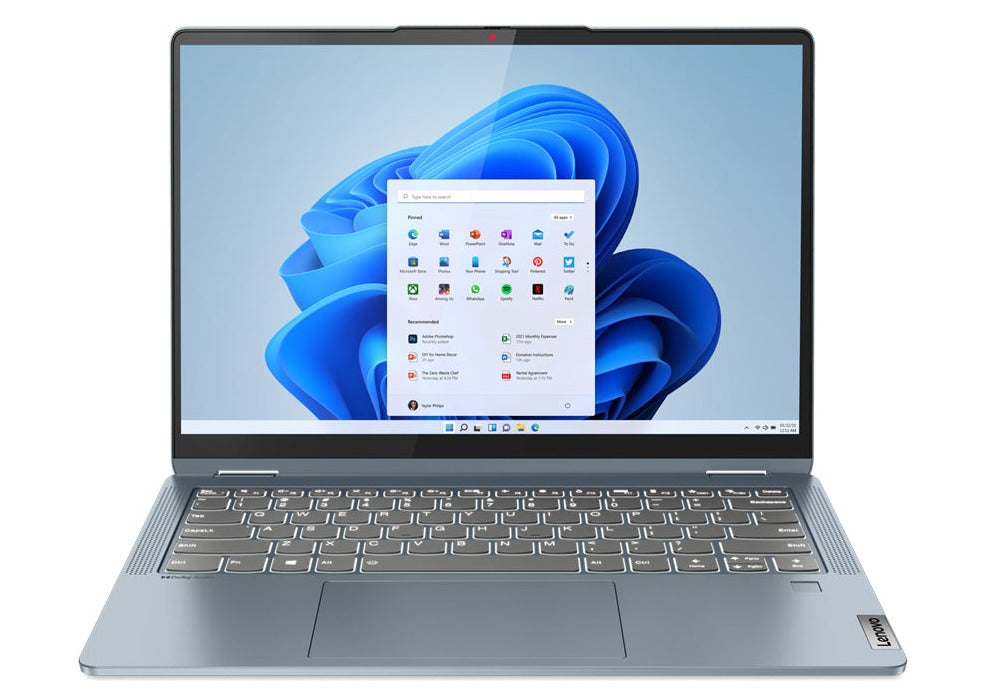 Lenovo IdeaPad Flex 5 14ALC7 14" WUXGA Convertible Notebook, AMD R5-5500U, 2.10GHz, 8GB RAM, 256GB SSD, Win11H - 82R9000RUS (Refurbished)