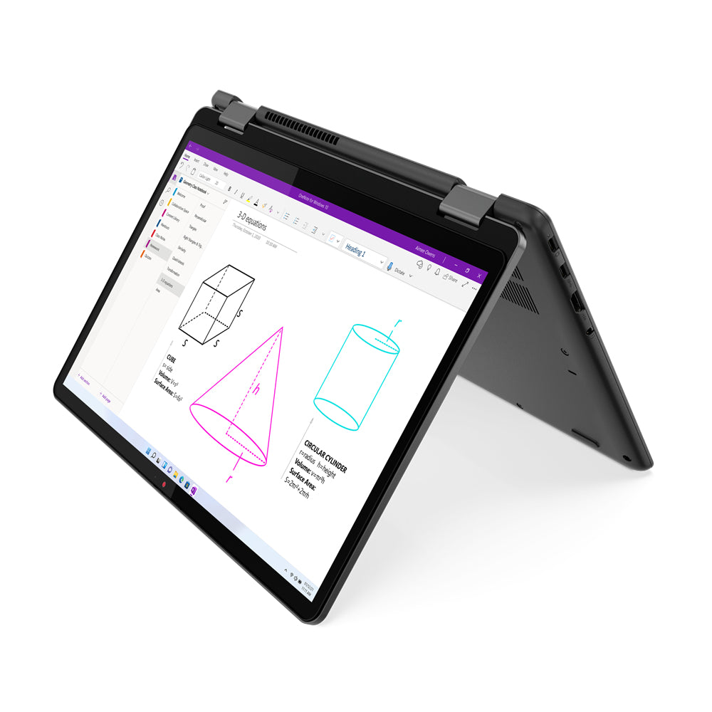 Lenovo 13w Yoga 13.3" WUXGA Convertible Notebook, AMD R5-5625U, 2.30GHz, 8GB RAM, 256GB SSD, Win11P - 82S1000NUS