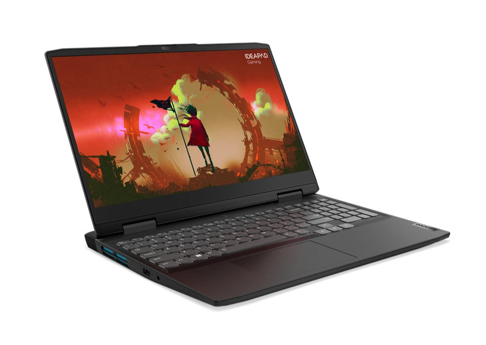 Lenovo IdeaPad Gaming 3 15ARH7 15.6" FHD Notebook, AMD R5-6600H, 3.30GHz, 8GB RAM, 256GB SSD, Win11H - 82SB0015US