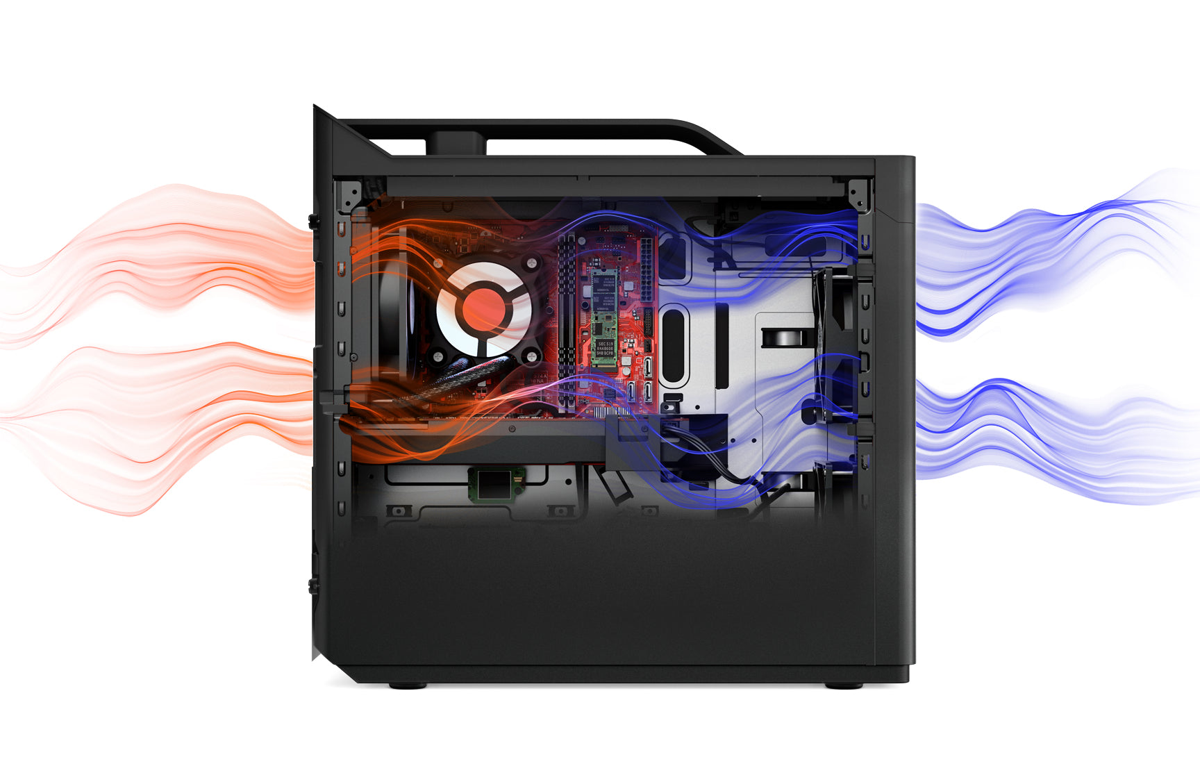 Lenovo Legion T730-28ICO Tower Gaming Desktop Computer, Intel Core i7-9700K, 3.60GHz, 16GB RAM, 1TB HDD, 512GB SSD, Windows 10 Pro 64-Bit - 90JF00BRUS