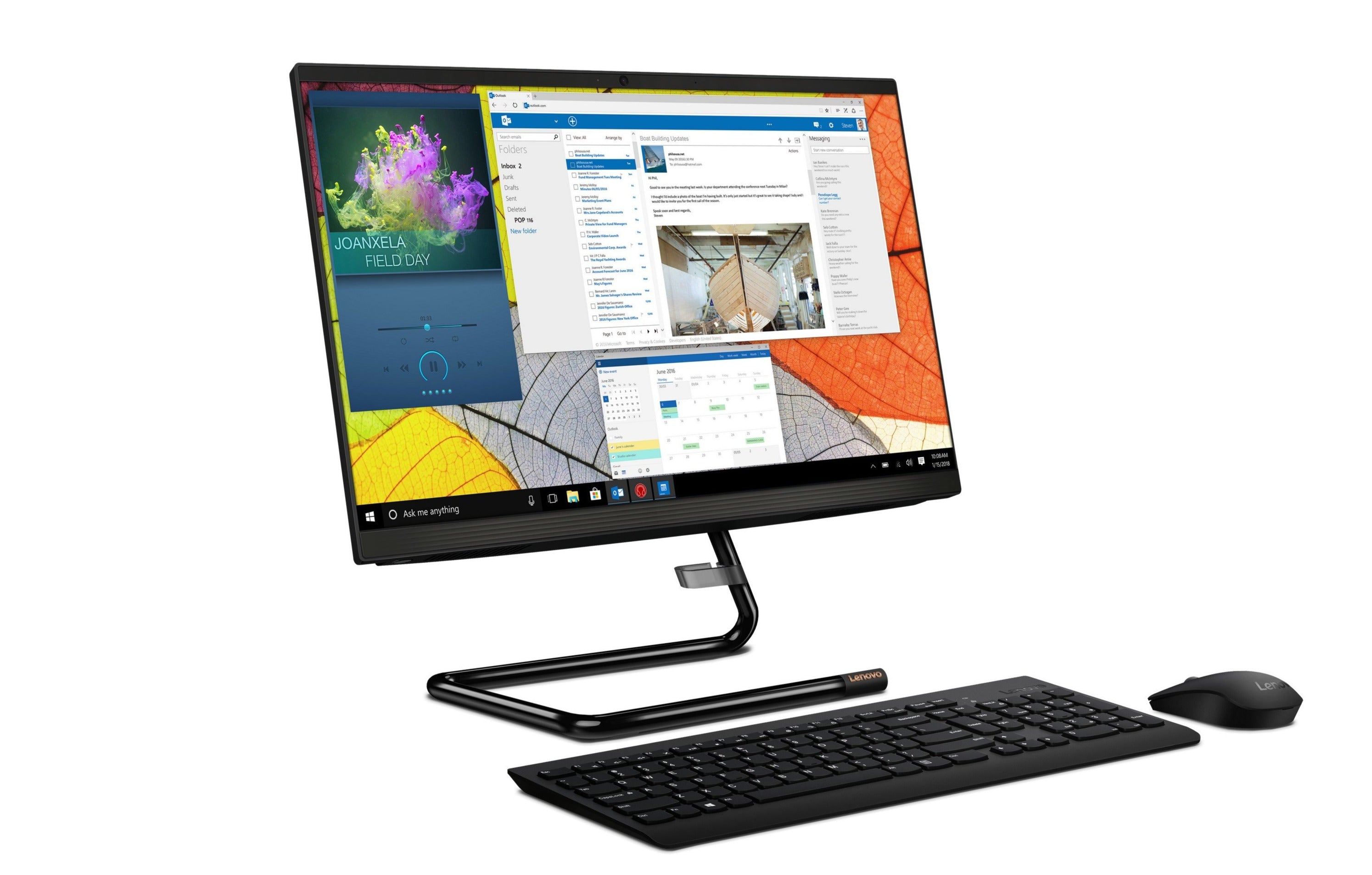 Lenovo IdeaCentre A340-22ICK 21.5" FHD (Touch) All-in-One PC, Intel Pentium Gold G5420T, 3.20GHz, 4GB RAM, 1TB HDD, Win10H - F0ES0072US (Refurbished)