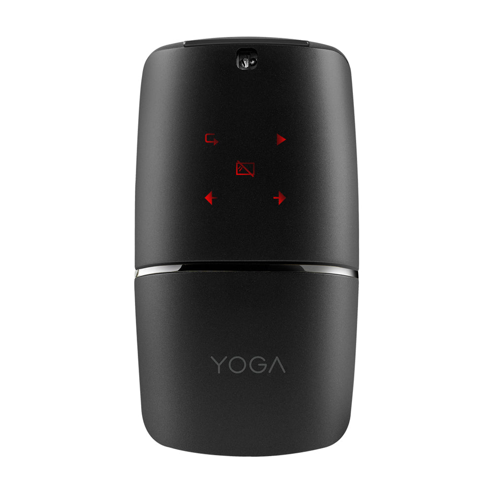 Lenovo Wireless Yoga Black Mouse, Bluetooth, 2.4GHz, 1600 dpi, 4 Buttons - GX30K69565