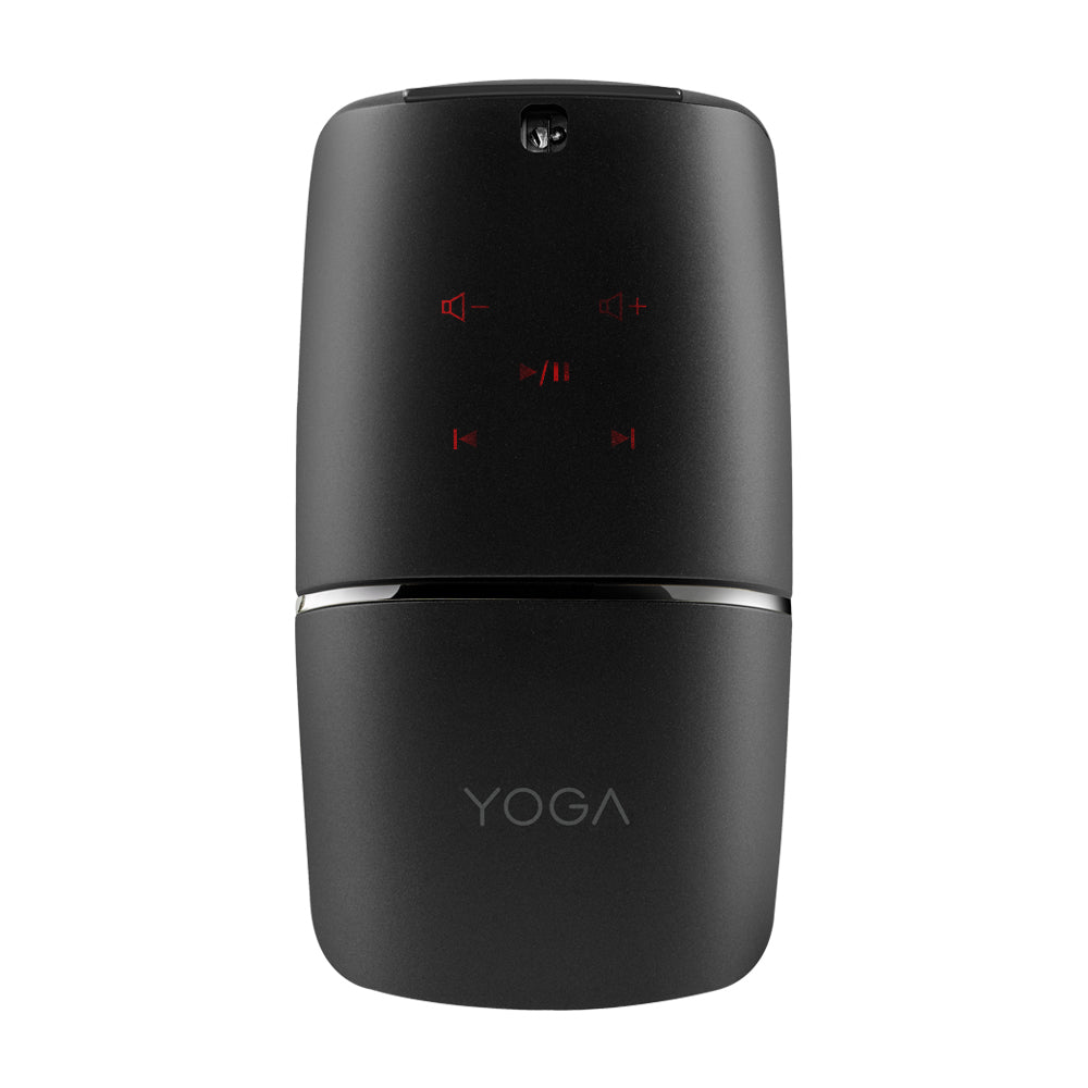 Lenovo Wireless Yoga Black Mouse, Bluetooth, 2.4GHz, 1600 dpi, 4 Buttons - GX30K69565