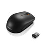 Lenovo 300 Wireless Compact Black Mouse, USB, 2.4GHz, 1000 dpi, 3 Buttons - GX30K79402