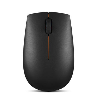 Lenovo 300 Wireless Compact Black Mouse, USB, 2.4GHz, 1000 dpi, 3 Buttons - GX30K79402