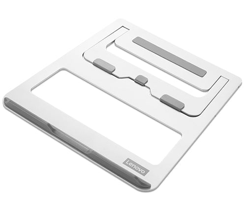 Lenovo Portable Aluminum Laptop Stand, Foldable, Tilt, Lift, Stand for 15" Laptops - GXF0X02618