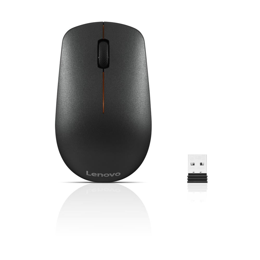 Lenovo 400 Wireless Mouse, Nano USB receiver, 2.4GHz, 1200dpi, 3 Buttons - GY50R91293