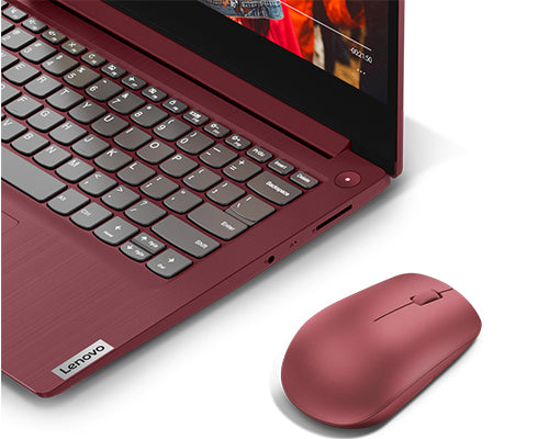 Lenovo 530 Wireless Mouse (Cherry Red), Nano USB receiver, 2.4GHz, 1200dpi, 3 Buttons - GY50Z18990