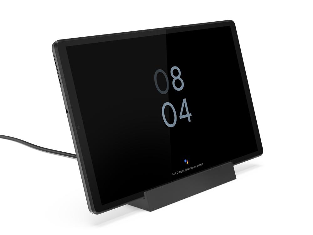 Lenovo Smart Tab M10 10.3" FHD Plus (2nd Gen) Tablet, MediaTek Helio P22T, 4GB RAM, 64GB eMMC, Android 9 Pie - ZA5W0146US (Refurbished)