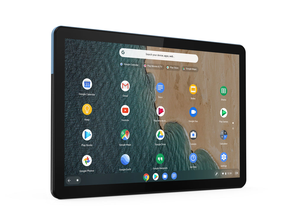 Lenovo IdeaPad Duet 10.1" FHD Chromebook, MediaTek Helio P60T, 2.0GHz, 4GB RAM, 64GB eMCP, Chrome OS - ZA6F0031US (Refurbished)