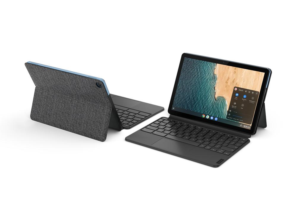 Lenovo IdeaPad Duet 10.1" FHD Chromebook, MediaTek Helio P60T, 2.0GHz, 4GB RAM, 128GB eMMC, Chrome OS - ZA6F0075US (Refurbished)