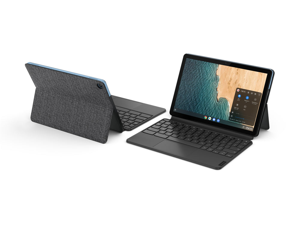 Lenovo IdeaPad Duet 10.1" FHD Chromebook, MediaTek Helio P60T, 2.0GHz, 4GB RAM, 64GB eMCP, Chrome OS - ZA6F0031US (Refurbished)