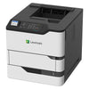 Lexmark MS821dn Monochrome Laser Printer, 52 ppm, Ethernet, USB, Duplex - 50G0100