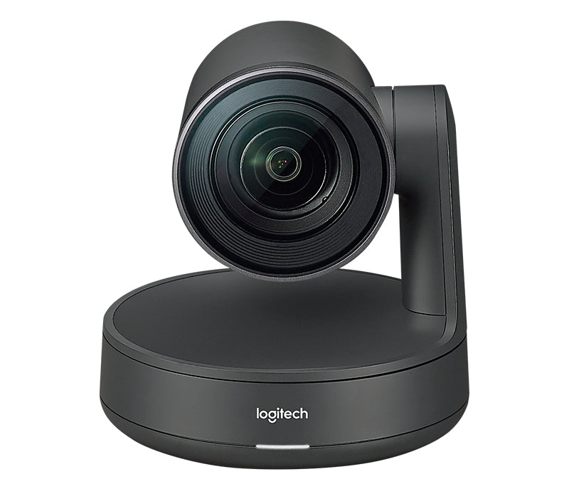 Logitech Rally Plus Video Conferencing System, 4K Ultra HD Cam With Dual-Speakers & Mic Pod Set - 960-001225