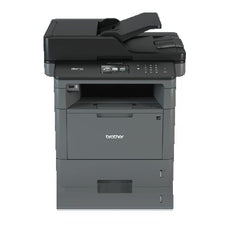 Brother MFC Monochrome Laser All-in-One Printer, 256MB Memory, Wireless, Ethernet, Duplex Printing, Color Touchscreen Display - MFC-L5700DW