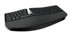 Microsoft Sculpt Ergonomic Wireless Keyboard for Business, 2.4GHz RF, USB - 5KV-00001