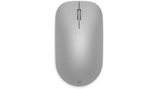 Microsoft Modern Mouse, Bluetooth, 2.4GHz, 2 Buttons, BlueTrack, Soft Silver - ELH-00001
