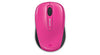 Microsoft Wireless Mobile Mouse 3500, 2.4GHz RF, USB, BlueTrack, Magenta Pink - GMF-00278