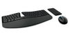 Microsoft Sculpt Ergonomic Desktop Wireless Keyboard and Mouse, 2.4GHz RF, USB - L5V-00001
