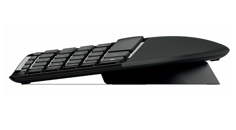 Microsoft Sculpt Ergonomic Desktop Wireless Keyboard and Mouse, 2.4GHz RF, USB - L5V-00001