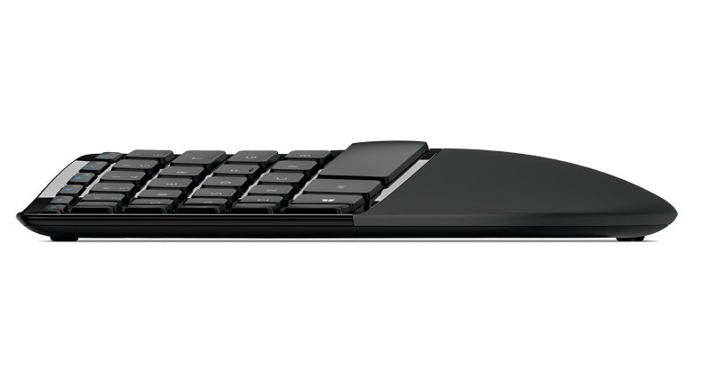 Microsoft Sculpt Ergonomic Desktop Wireless Keyboard and Mouse, 2.4GHz RF, USB - L5V-00001