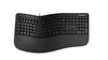 Microsoft Ergonomic Keyboard for Business, Wired, USB 2.0, Black - LXN-00001