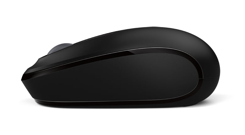 Microsoft Wireless Mobile Mouse 1850, 2.4GHz, 3 Buttons, Vertical Scrolling, Black - U7Z-00001