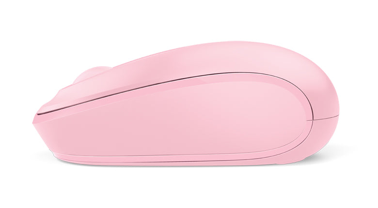 Microsoft Wireless Mobile Mouse 1850, 2.4GHz, 3 Buttons, Vertical Scrolling, Light Orchid - U7Z-00021