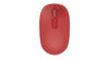 Microsoft Wireless Mobile Mouse 1850, 2.4GHz, 3 Buttons, Vertical Scrolling, Flame Red - U7Z-00031