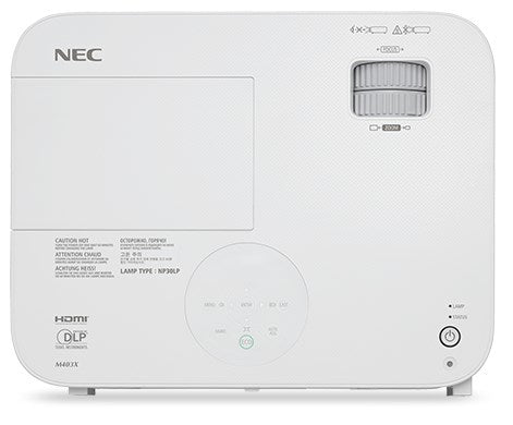 NEC XGA DLP Data Projector, 10K:1-Contrast, 2800 Lumens - NP-M283X (Certified Refurbished)