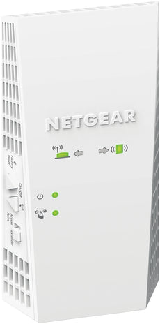 Netgear AC1900 Dual-band WiFi Mesh Extender, Essentials Edition, 1.9Gbps, Wall-plug, Internal Antenna - EX6400-100NAS