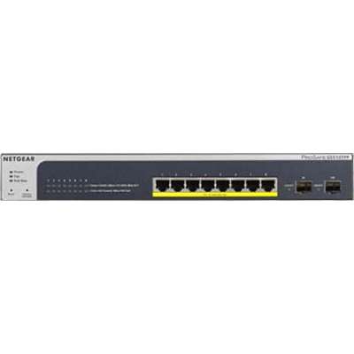 Netgear Insight Managed 8-Port Gigabit Ethernet Switch, High-Power PoE+ Smart Cloud Switch, 2 SFP Ports - GC510PP-100NAS