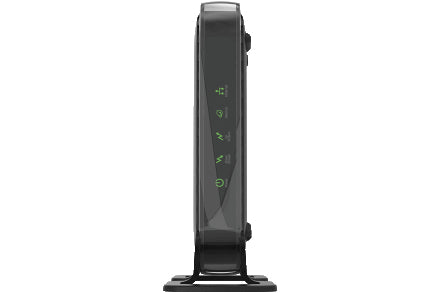 Netgear CM400 DOCSIS 3.0 Cable Modem, 8x4 Channel Bonding, High-speed Cable Modem, 343Mbps Download Speed, 122Mbps Upload Speed, Black - CM400-100NAS