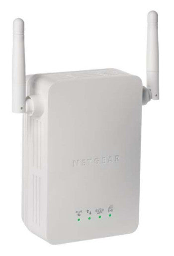 Netgear Universal N300 Wireless Range Extender, 54 Mbit/s Speed, Fast Ethernet, 1 x RJ-45 Port, Wall Mountable - WN3000RP-100NAS