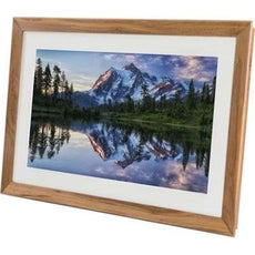 Netgear Meural Canvas Winslow Waln, 27" FHD Smart Art Digital Frame, Walnut- MC227HW-100PAS