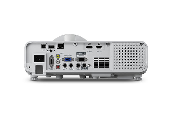 Epson PowerLite L200SX Short Throw Wireless Laser Projector, 3600 Lumens, 2500000:1-Contrast - V11H994020