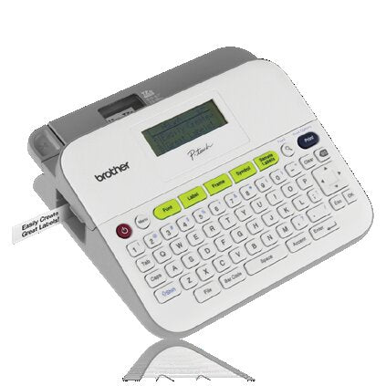 Brother P-Touch Desktop Label Maker, Versatile Easy-to-Use Labeler, QWERTY Keyboard, Thermal Transfer - PT-D400AD