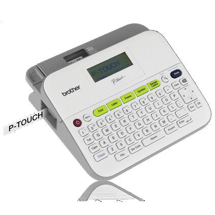 Brother P-Touch Desktop Label Maker, Versatile Easy-to-Use Labeler, QWERTY Keyboard, Thermal Transfer - PT-D400VP