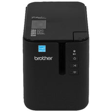 Brother P-Touch Wireless Desktop Label Printer, Monochrome, USB, Serial, WLAN, 6MB Memory, Laminated Thermal Transfer - PTP950NW