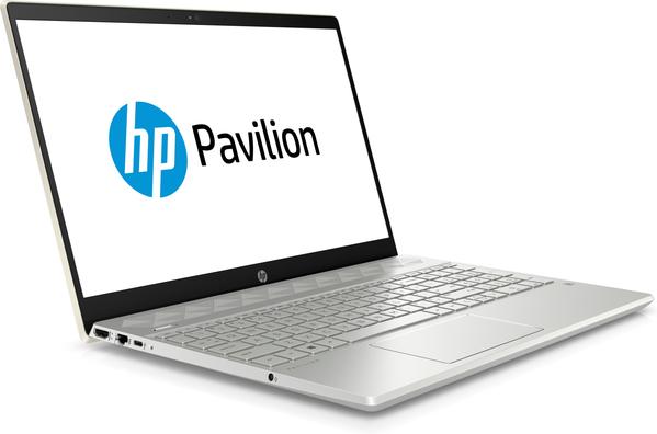 HP Pavilion 15-cw0000 15.6" HD (Touchscreen) Notebook, AMD Ryzen 3 2300U, 2.0 GHz, 12GB RAM, 1TB HDD, Windows 10 Home 64Bit, Pale Gold- 6FH85U8#ABA
